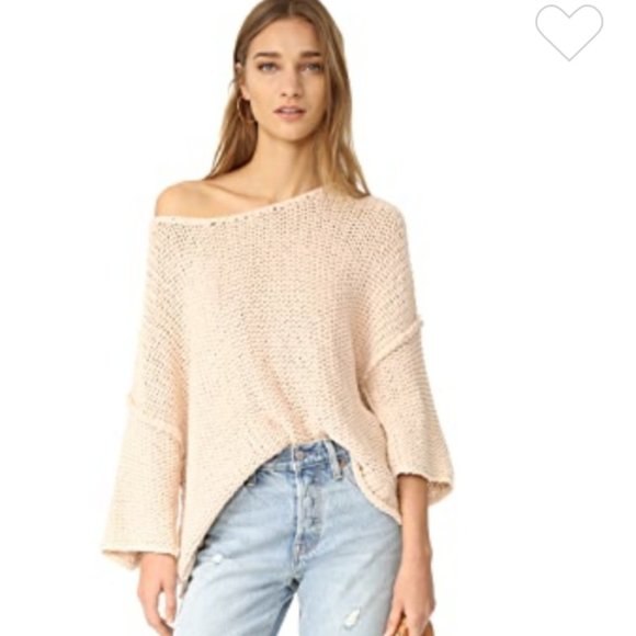 Free People Halo Pullover sweater in cream small - Picture 2 of 13